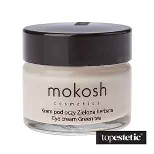 Mokosh Krem korygujący pod oczy Zielona herbata Mini 15 ml - Kosmetyki pod oczy - miniaturka - grafika 1