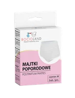 Bielizna ciążowa - Bocioland Majtki poporodowe siateczkowe M 2szt - miniaturka - grafika 1