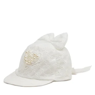 Czapka z daszkiem Jamiks Arlette JLG101 Écru - Czapki dla dzieci - miniaturka - grafika 1