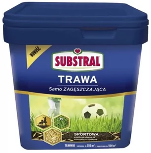 SUBSTRAL Nasiona trawy na tereny sportowe 5kg samozagęszczająca Substral - Trawy i trawniki - miniaturka - grafika 1