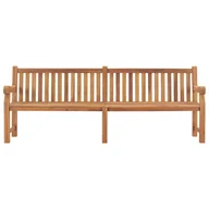 Ławki ogrodowe - vidaXL Ławka ogrodowa 228 cm lite drewno tekowe 316640 - miniaturka - grafika 1