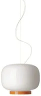 Lampy sufitowe - Foscarini - Chouchin 1 Reverse LED Lampa Wisząca Ściemnialna 10m White/Orange Foscarini - miniaturka - grafika 1