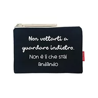 Kosmetyczki, organizery i kuferki - hello-bags Damski N-002-nonvoltarti kosmetyczka/portfele, czarny, średni, czarny, m - miniaturka - grafika 1