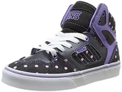 Buty dla dziewczynek - Vans Z Allred - Cheetah dziewczęce sneakersy, czarny - czarny Noir Black Purple - 32.5 EU - miniaturka - grafika 1