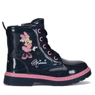 Trzewiki Mickey&Friends CM-AW24-324DSTC Granatowy - Buty dla dziewczynek - miniaturka - grafika 1