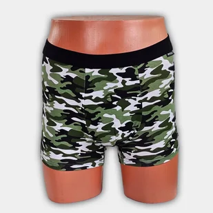 Bokserki Męskie Bawełniane Majtki Kolorowe Śmieszne Wzory Moro Rozmiar L - Majtki męskie - miniaturka - grafika 1