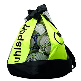 Torby sportowe - Uhlsport ballbag piłki (16) torba sportowa, 48 cm, 90 L, czarna/fluo Żółty 100426201 - grafika 1