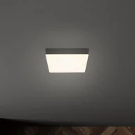 Lampy sufitowe - Briloner Lampa sufitowa LED Flame, 15,7 x 15,7 cm, czarna - miniaturka - grafika 1