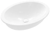 Umywalki - Villeroy & Boch Loop & Friends Umywalka wpuszczana w blat 66x47 cm bez przelewu z powłoką CeramicPlus weiss alpin 4A6301R1 - miniaturka - grafika 1