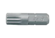 Bity - BIT 1/4" SPLINE M4 x 25mm King Tony - miniaturka - grafika 1