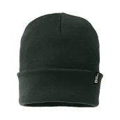 Czapki męskie - Czapka Jack Wolfskin RIB BEANIE black olive - ONE SIZE - miniaturka - grafika 1