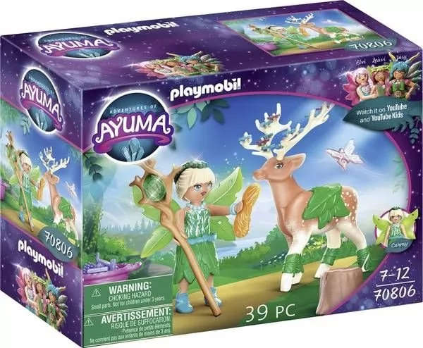 Playmobil Adventures of Ajuma - Forest Fairy with Soul Animal 70806