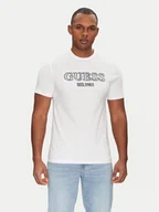 Koszulki męskie - Guess T-Shirt M5GI07 I3Z14 Biały Slim Fit - miniaturka - grafika 1