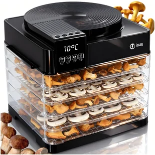 DUŻA SUSZARKA SPOŻYWCZA DO GRZYBÓW OWOCÓW I ŻYWNOŚCI ISAJ SF1 380W - Suszarki do grzybów, owoców i warzyw DUŻA SUSZARKA SPOŻYWCZA DO GRZYBÓW OWOCÓW I ŻYWNOŚCI ISAJ SF1 380W - Suszarki do grzybów, owoców i warzyw - miniaturka - grafika 1