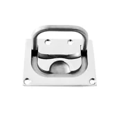 Zawiasy, okucia i inne akcesoria - Dwa wpuszczane panele lukowe z uchwytami ze stali nierdzewnej klasy morskiej. Każdy panel jest wyposażony w 8 śrub i nadaje się do łodzi, jachtów itp - miniaturka - grafika 1