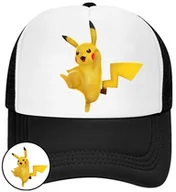 Czapki i chusty sportowe męskie - CZAPKA Z DASZKIEM POKEMON PIKACHU DLA DZIECI SIATKA - miniaturka - grafika 1