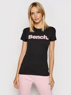 Koszulki i topy damskie - Bench Bluza Leora 117360 Czarny Regular Fit - grafika 1