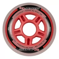 Akcesoria do skatingu - Koła do rolek Powerslide One 80mm/82a z łożyskami abec 5 - 8 sztuk - miniaturka - grafika 1