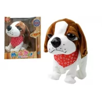 Import LEANToys Interaktywny Piesek Szczeka Rusza Ogonkiem Sensory - Zabawki interaktywne dla dzieci - miniaturka - grafika 2