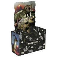 Przybory szkolne - Pojemnik na przybory Dinozaur DERFORM - miniaturka - grafika 1