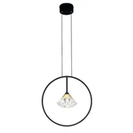 Lampy sufitowe - Altavola Design Lampa wisząca Nowoczesna lampa wisząca ledowa czarna Altavola TIFFANY No 1 LA059/P_black LA059/P_black - miniaturka - grafika 1