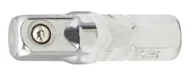 Narzędzia rowerowe - KS Tools Adapter 1/4"" nasadka stykowa chrom Plus na bitratschen klucze 10 MM 503.8233 - miniaturka - grafika 1