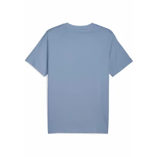 Męska koszulka z nałożonymi na siebie grafikami PUMA Cool Blue - Koszulki sportowe męskie - miniaturka - grafika 1