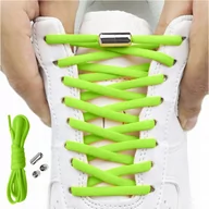 Akcesoria obuwnicze - Sznurowadła Bez Wiązania ELASTYCZNE zielone - miniaturka - grafika 1