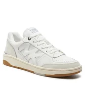 Sneakersy męskie - Sneakersy MICHAEL Michael Kors Rebel Leather Sneaker 42S4RBFS1D Biały - miniaturka - grafika 1