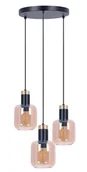 Lampy stojące - Potrójna lampa nad stół ze szklanymi kloszami - A556 K7-K11 - miniaturka - grafika 1