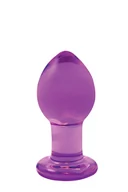 Korki analne - NS Novelties crystal medium purple - Szklany korek analny, Fioletowy  << DYSKRETNIE   |   DOSTAWA 24h   |  GRATISY - miniaturka - grafika 1