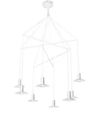 Lampy sufitowe - Light Prestige HAT wisząca biała LP-1661/8P WH [11500556] - miniaturka - grafika 1