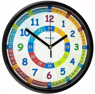Zegary - Edukacyjny zegar ścienny dla dzieci z szybką MN / ePokoik - miniaturka - grafika 1
