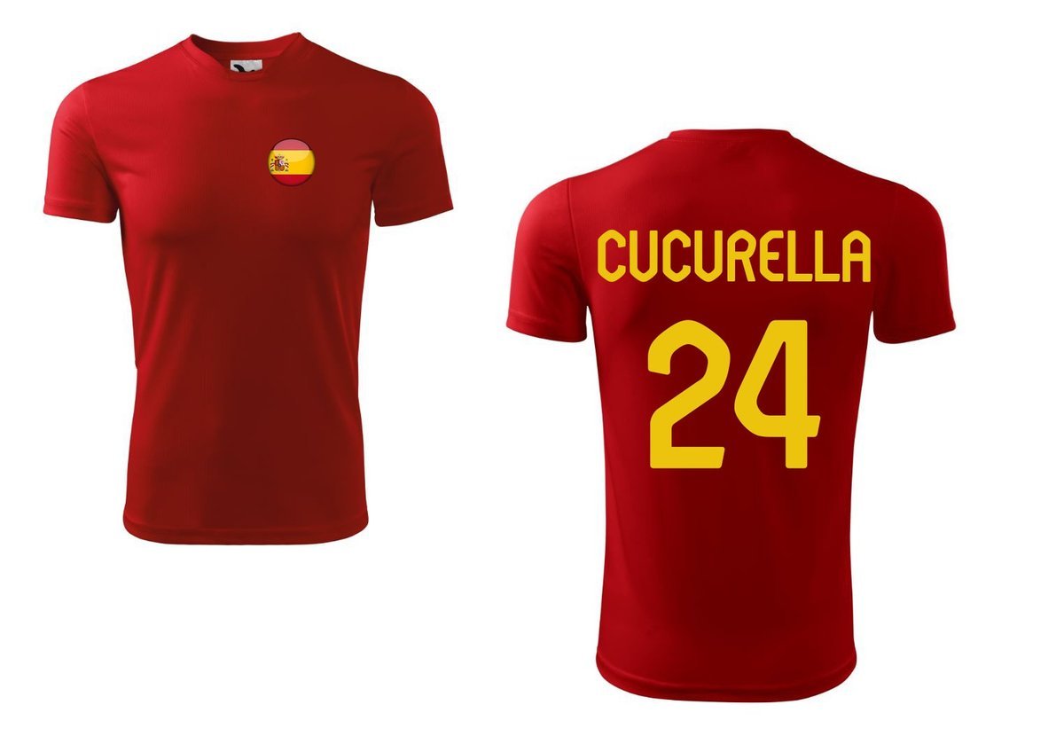 Treningowa Koszulka HISZPANIA CUCURELLA 24