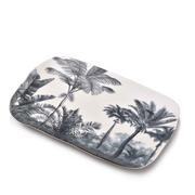 Talerze - AFFEKDESIGN AFFEKDESIGN TROPICAL TALERZ PŁASKI PÓŁMISEK 27,5 X 18 CM PORCELANA HTD6153 12 - miniaturka - grafika 1