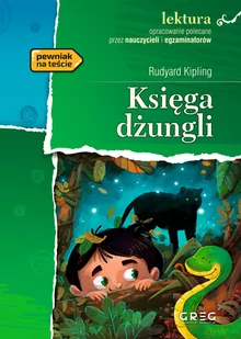 Greg Księga dżungli z oprac. GREG - Pomoce naukowe - miniaturka - grafika 1