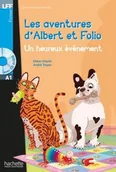 Książki do nauki języka francuskiego - Hachette LFF Albert et Folio: Un heureux evenement+CD mp3 (A1) - miniaturka - grafika 1