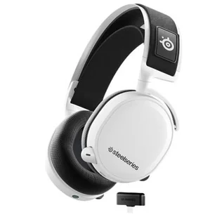SteelSeries Arctis 7+ białe - Słuchawki - miniaturka - grafika 1