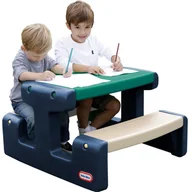 Zabawki i gry sportowe - Little Tikes Stolik Piknikowy dla Dzieci Niebiesko-Zielony do Ogrodu - miniaturka - grafika 1