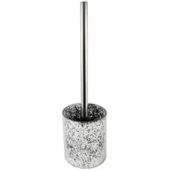 Akcesoria do wc - Szczotka WC Silver Glass srebrna - miniaturka - grafika 1