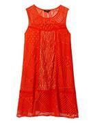 Sukienki - Desigual Damska sukienka Vest_Keira, czerwony (Rojo Pop 3090), S - miniaturka - grafika 1