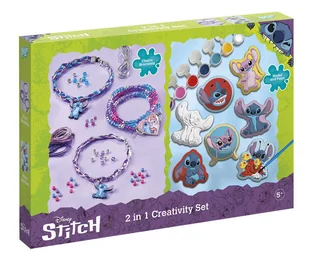 Stitch, zestaw do robienia biżuterii, Totum - Prace ręczne dla dzieci - miniaturka - grafika 1