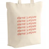 Torby i wózki na zakupy - Torba bawełniana z dnem na zakupy 42x38x10 Ariana Grande Dla Fanów - miniaturka - grafika 1