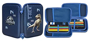 Cass Film Piórnik z Wyposażeniem 3D Jurassic World - - Piórniki - miniaturka - grafika 1