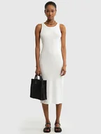 Sukienki - BIG STAR Sukienka w kolorze białym - miniaturka - grafika 1