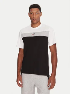 Reebok T-Shirt RK25156CCM Biały Regular Fit - Koszulki męskie - miniaturka - grafika 1