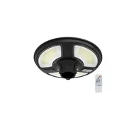Lampy ogrodowe - LED Solarna lampa uliczna z czujnikiem LED/10W/3,2V IP65 4000K + pilot - miniaturka - grafika 1