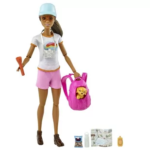 Barbie, Relaks Piesza wędrówka, zestaw z lalką i akcesoriami - Lalki dla dziewczynek - miniaturka - grafika 1