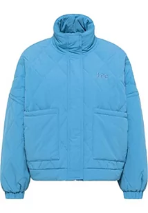 Lee Damska kurtka Light Layer Jacket, Space Blue, XL - Kurtki damskie - miniaturka - grafika 1