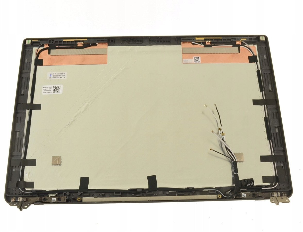 LCD back cover assembly with